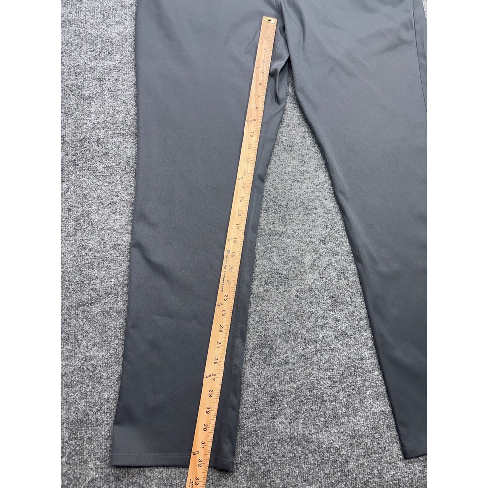 TravisMathew Mens 40x32 Dark Gray Open to Close Performance Stretch Golf Pants - Picture 3 of 7